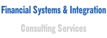 Financial Systems & Integration  Consulting Services